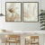 Composição Dois Quadros Decorativos em Canvas - Flores Suaves - loja online