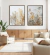 Imagem do Composição Dois Quadros Decorativos em Canvas - Folhagem Delicada