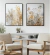 Composição Dois Quadros Decorativos em Canvas - Folhagem Delicada - loja online