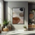 Quadro Decorativo em Canvas - Marron Aquarela - Pendure | Loja de Quadros Decorativos
