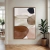 Quadro Decorativo em Canvas - Marron Aquarela - comprar online