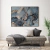 Quadro Decorativo Azul Fluido na internet
