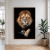 Quadro Decorativo - Leão Imponente (Canvas) - comprar online
