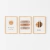 Quadro Decorativo Infantil - Trio: Good Vibes Bee (Abelhinha) - Pendure | Loja de Quadros Decorativos