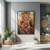 Quadro Decorativo Abstrato Família de Leões - loja online