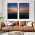 Quadro Decorativo - Pôr do Sol no Horizonte (2 peças) - comprar online