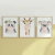 Imagem do Quadro Decorativo Infantil - Trio: Bichinhos com chicletes