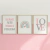 Quadro Decorativo Infantil - Trio: Sonhe Alto