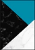 Quadro Decorativo - Azul E Mármore 2