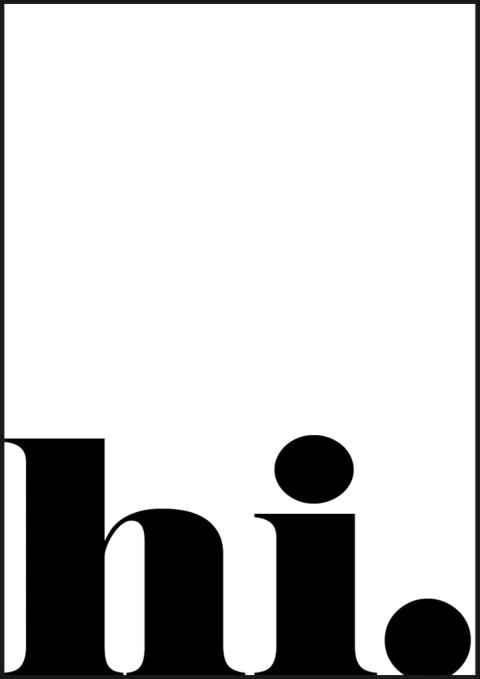 Quadro Decorativo - Hi