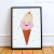 Quadro Decorativo Infantil - Sorvete na internet