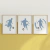 Quadro Decorativo Infantil - Trio: Futebol - comprar online