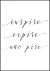 Quadro Decorativo - Inspire, Expire, Não Pire!