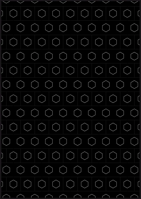 Quadro Decorativo - Losango (Preto)