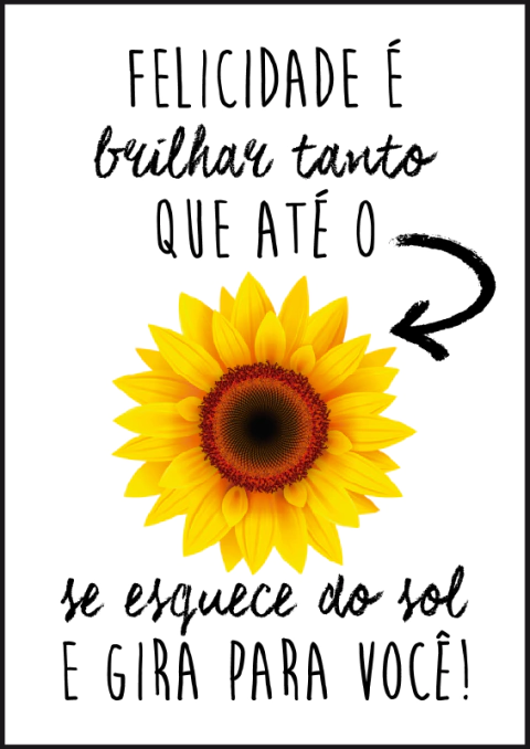 Quadro Decorativo - Girassol
