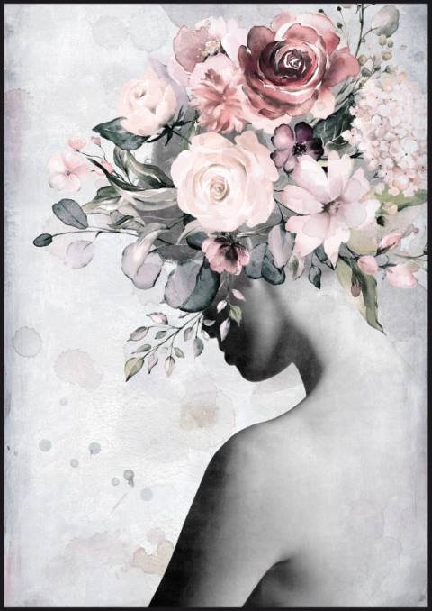 Quadro Decorativo - Renasça e Floresça