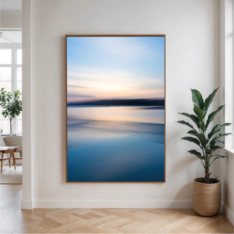 Quadro Decorativo em Canvas - Mar azul - comprar online