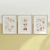 Quadro Decorativo Infantil - Trio: Carros Neutral