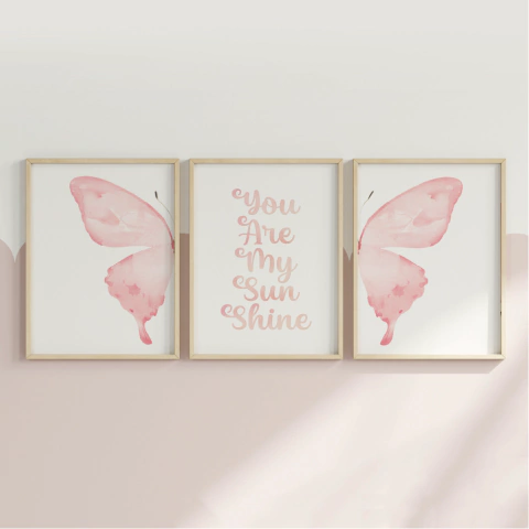 Quadro Decorativo Infantil - Trio: My Sunshine - comprar online