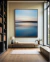 Quadro Decorativo em Canvas - Mar azul