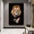 Quadro Decorativo - Leão Imponente (Canvas) - loja online