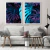 Quadro Decorativo - duo: folhagem color - comprar online