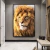 Quadro Decorativo - Leão Pintura (Canvas) - loja online