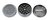 Picador de Metal 3 Piezas Lion Rolling Circus