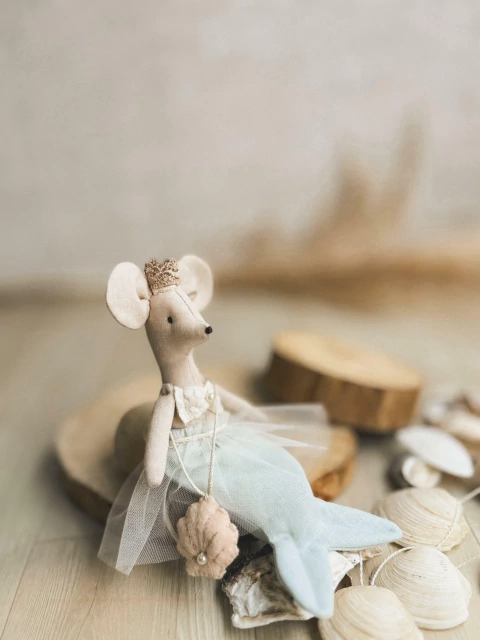 Miniatura: Ratinha Mimi sereia - ENCOMENDA - 5 DIAS ÚTEIS PARA ENVIO - comprar online