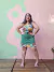 Vestido colibri combinado