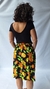 Pollera PORTOBELO Estampada - Añil Indumentaria 