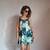 Vestido Gajos seda fría - Añil Indumentaria 