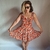 Vestido Gajos seda fría - Añil Indumentaria 