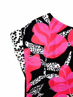 Blusa IKEBANA manga lunares - comprar online