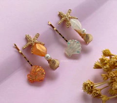 Hair Clip Estrela/concha