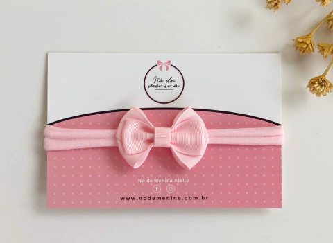 Faixa Liz (P) rosa bebê