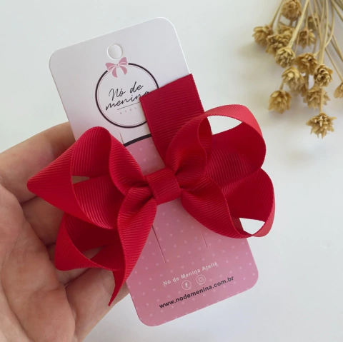 Laço Luisa (P/M) vermelho