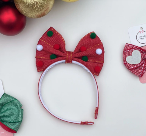 Tiara Jeans pompom Natal