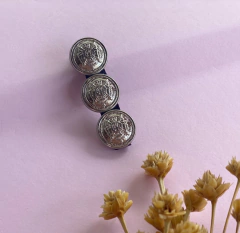 Hair clip em veludo (unidade) - Nó De Menina