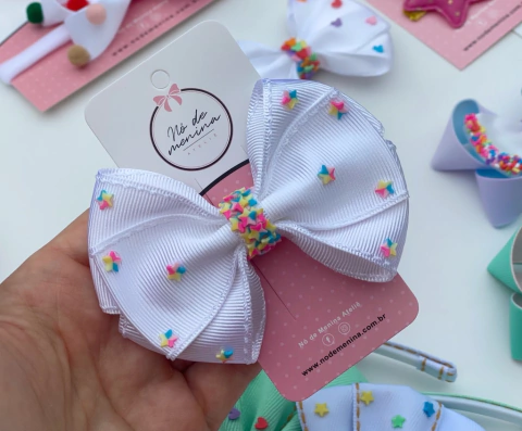 Laço Liz (M) aplique estrelas