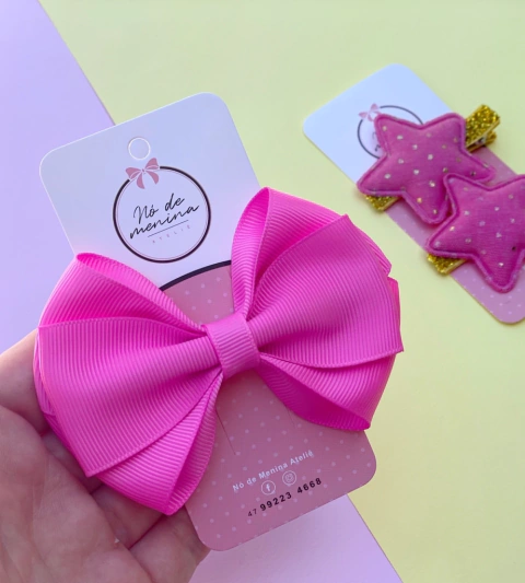 Laço Liz (M) rosa 199