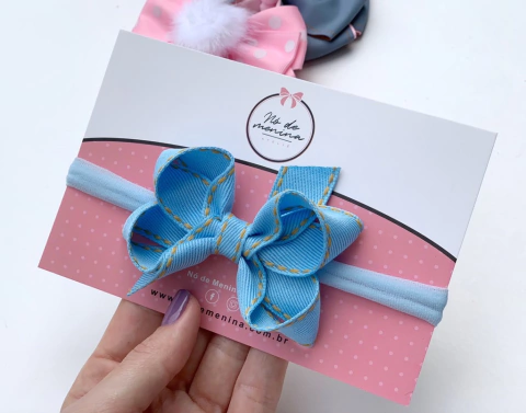 Faixa luisa (M) jeans claro