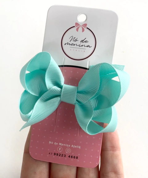 Laço luisa (P) verde água 01