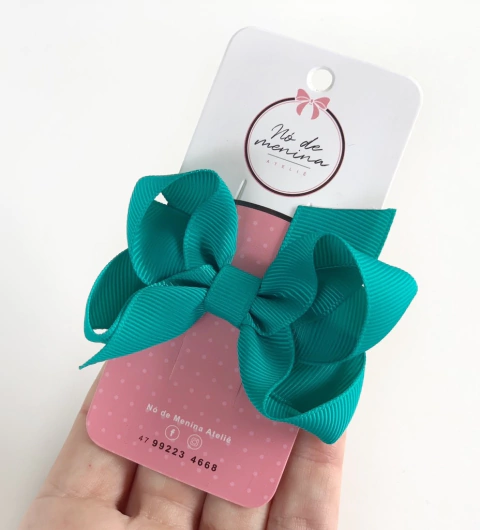 Laço luisa (P) verde 01