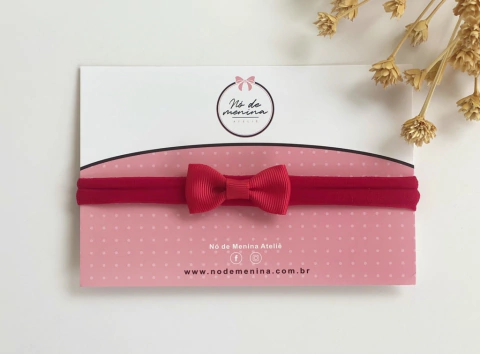 Faixa Alice (P) vermelho