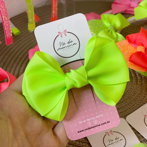 Laço Liz (M) Verde Neon