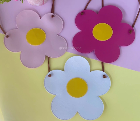 Bolsa divertida flor