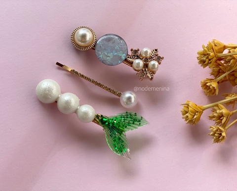 Trio hair clip calda sereia