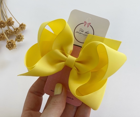 Laço Luisa (G) amarelo