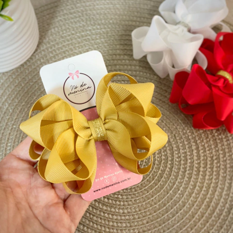 Laço Liz (M) Dourado Réveillon